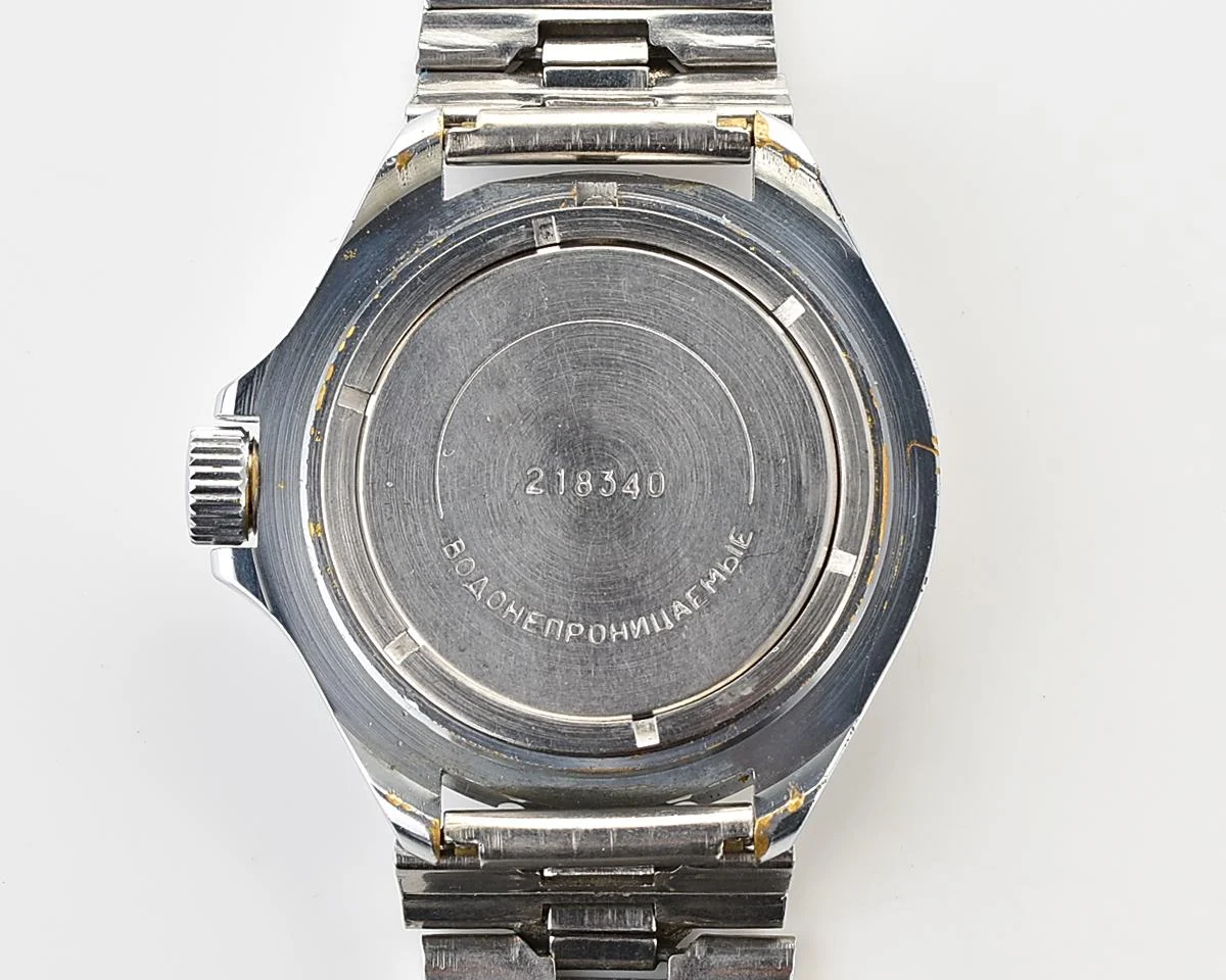 Soviet Vostok Komandirskie Tank mechanical wristwatch