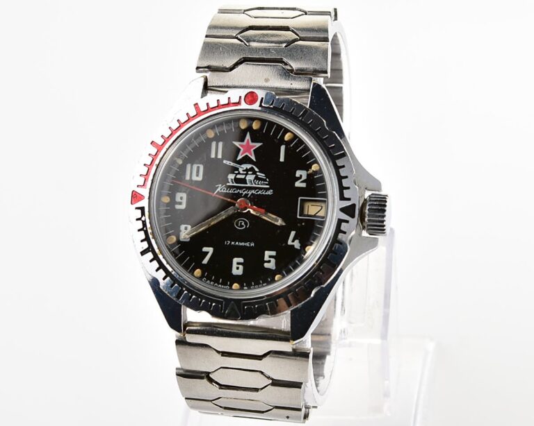 Soviet Vostok Komandirskie TANK mechanical wristwatch