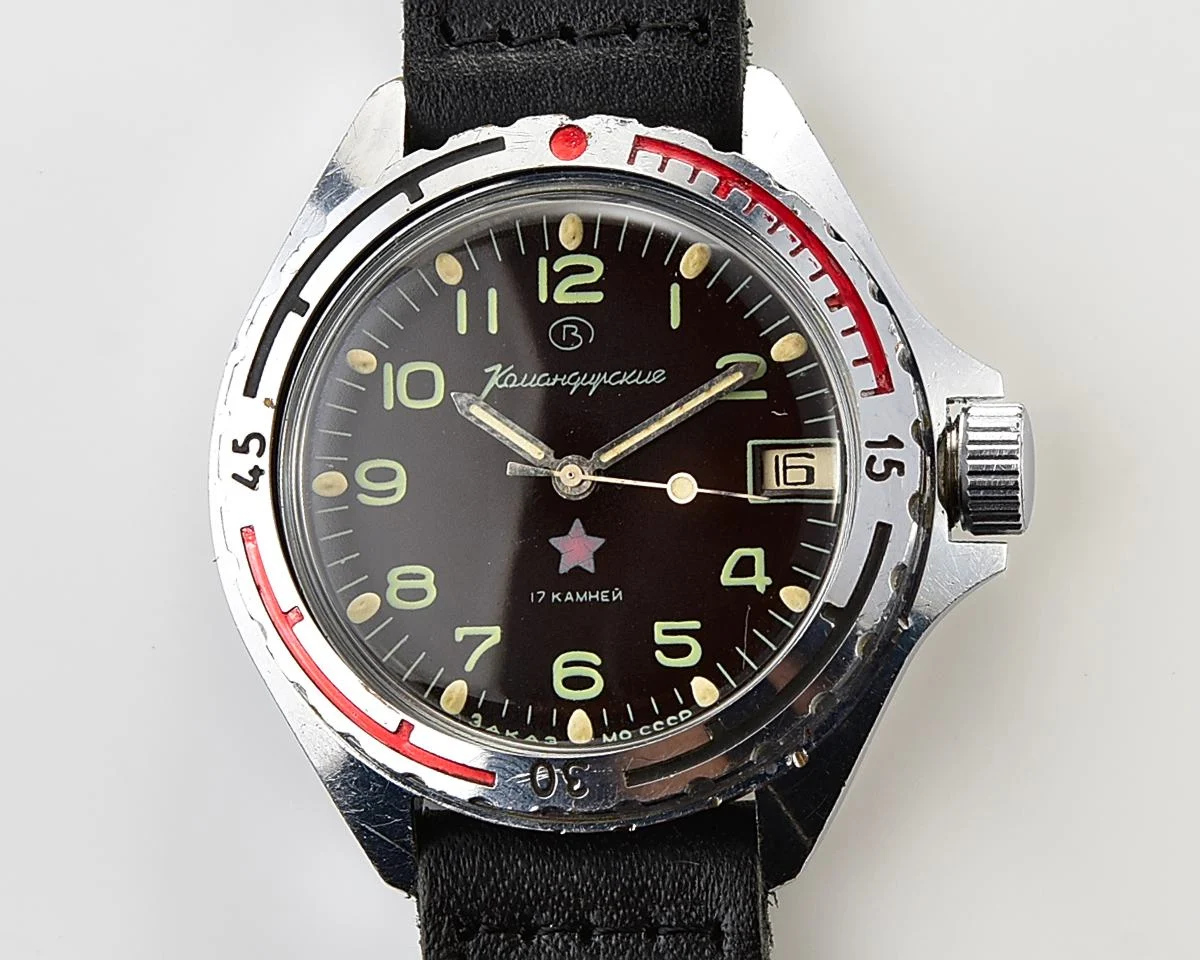 Soviet Vostok Komandirskie limited series watch - "Zakaz MO CCCP"!