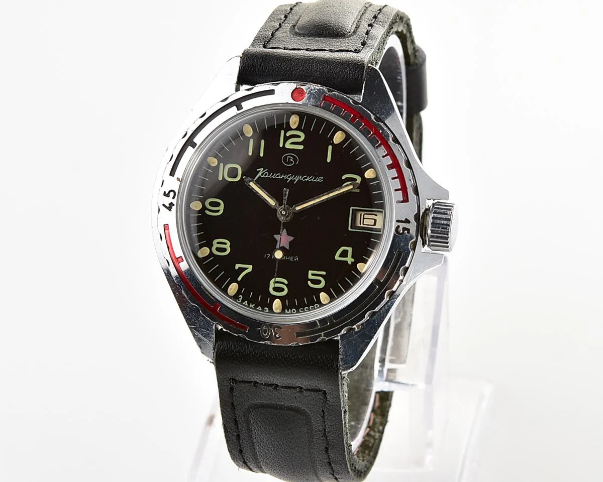 Soviet Vostok Komandirskie limited series watch - "Zakaz MO CCCP"!