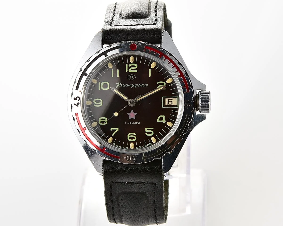 Soviet Vostok Komandirskie limited series watch - "Zakaz MO CCCP"!