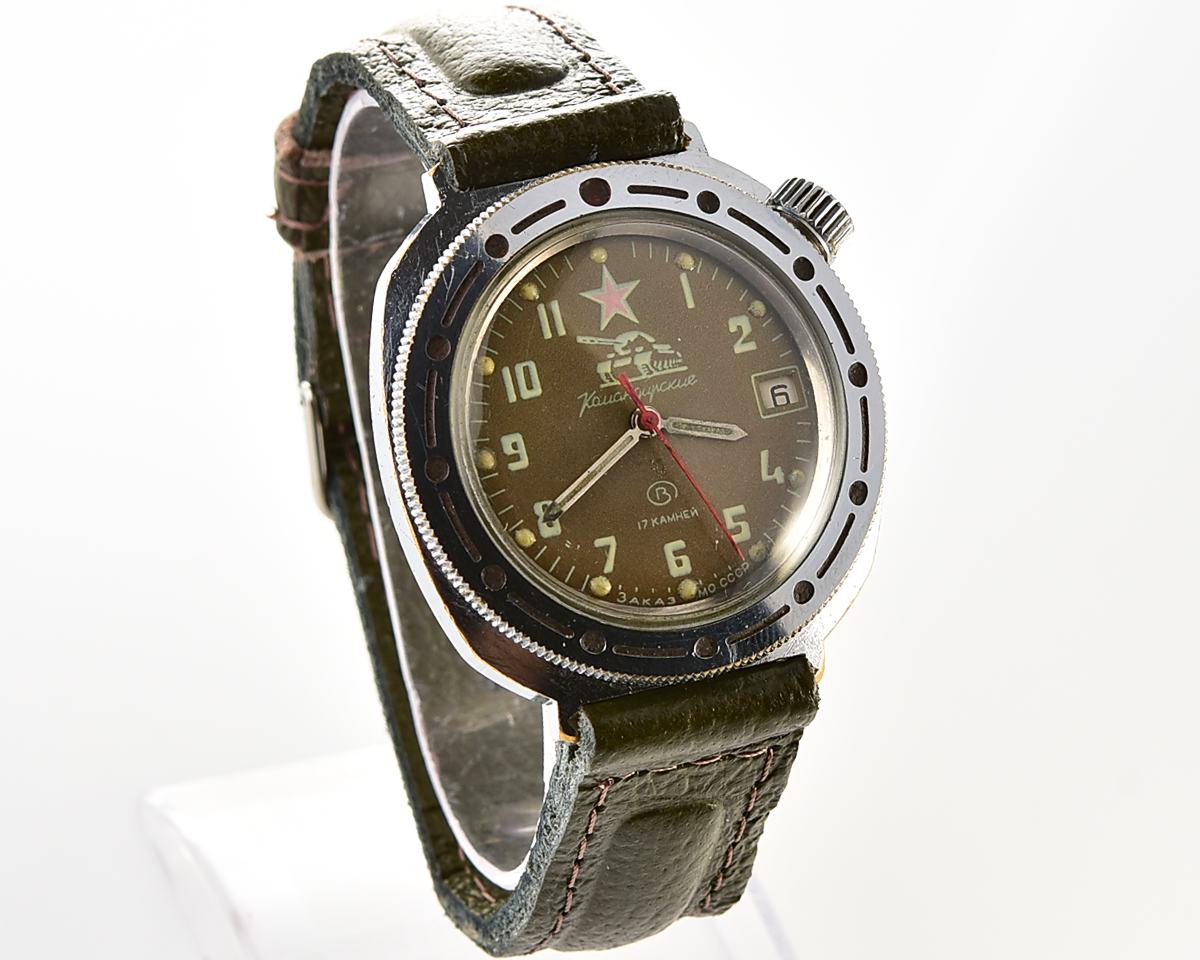 Vostok Komandirskie TANK mechanical watch limited series – “Zakaz MO CCCP”