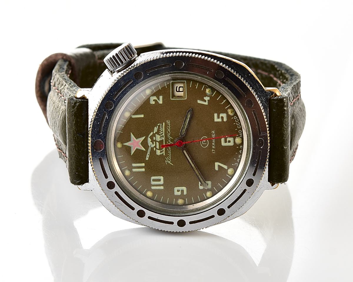 Vostok Komandirskie TANK mechanical watch limited series – “Zakaz MO CCCP”