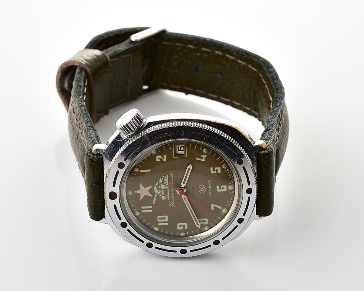 Vostok Komandirskie TANK mechanical watch limited series – “Zakaz MO CCCP”