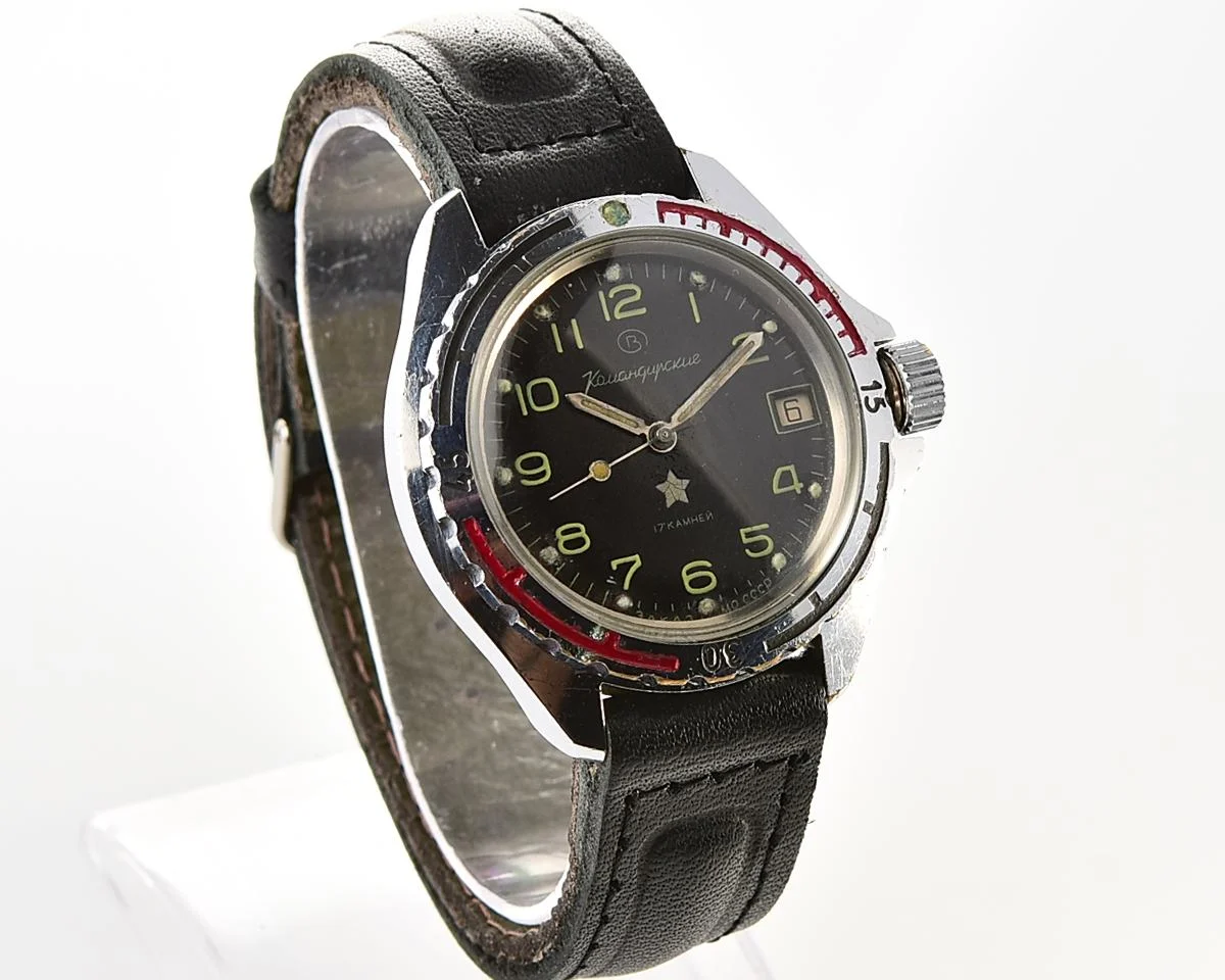Soviet Vostok Komandirskie limited series mechanical watch - "Zakaz MO CCCP"!