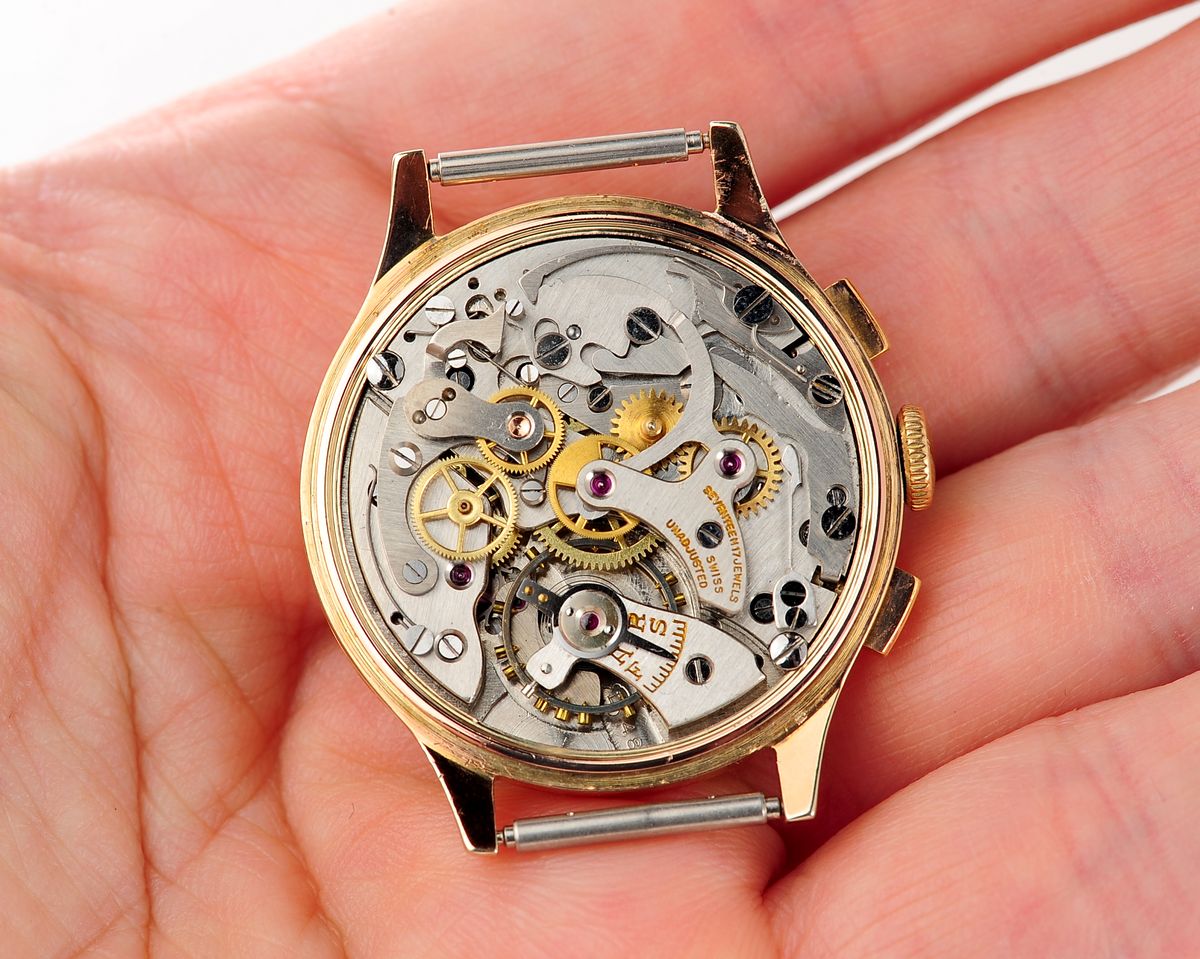 Orator 16 rubis vintage Swiss chronograph