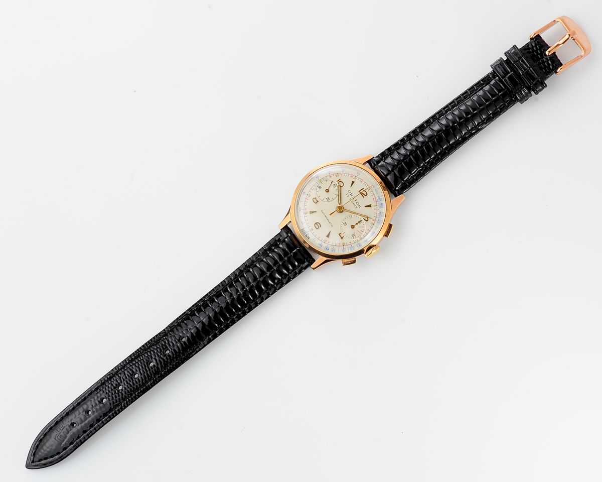 Orator 16 rubis vintage Swiss chronograph