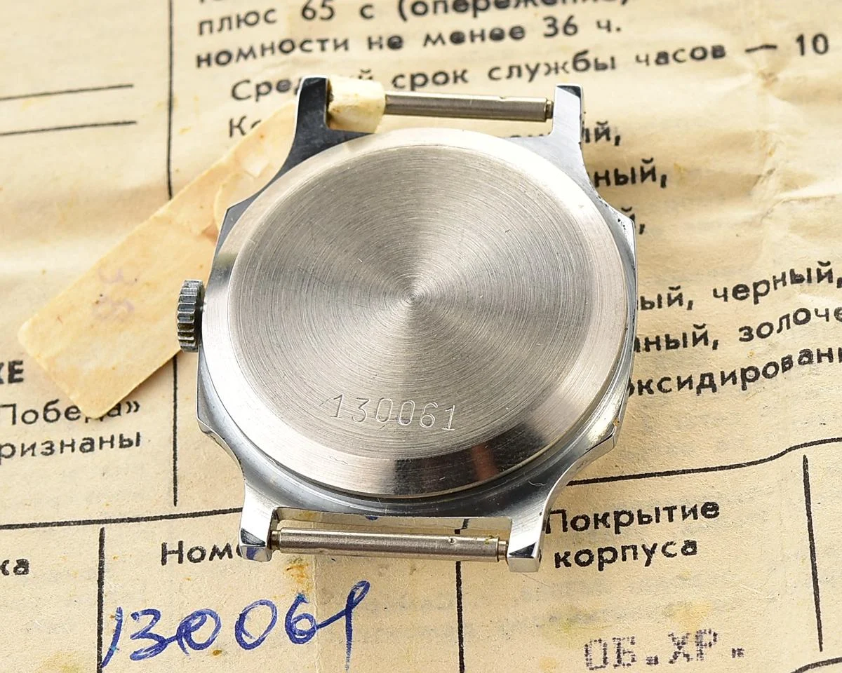 TIME CAPSULE: Soviet mechanical Pobeda Glasnost watch - New Old Stock (NOS)!