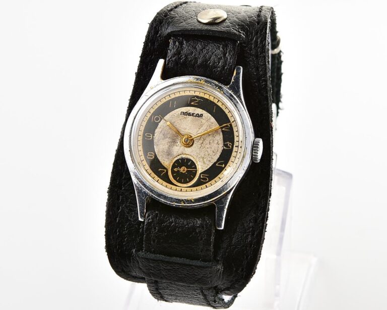 Vintage soviet mechanical watch POBEDA, the 1st quarter of 1950!