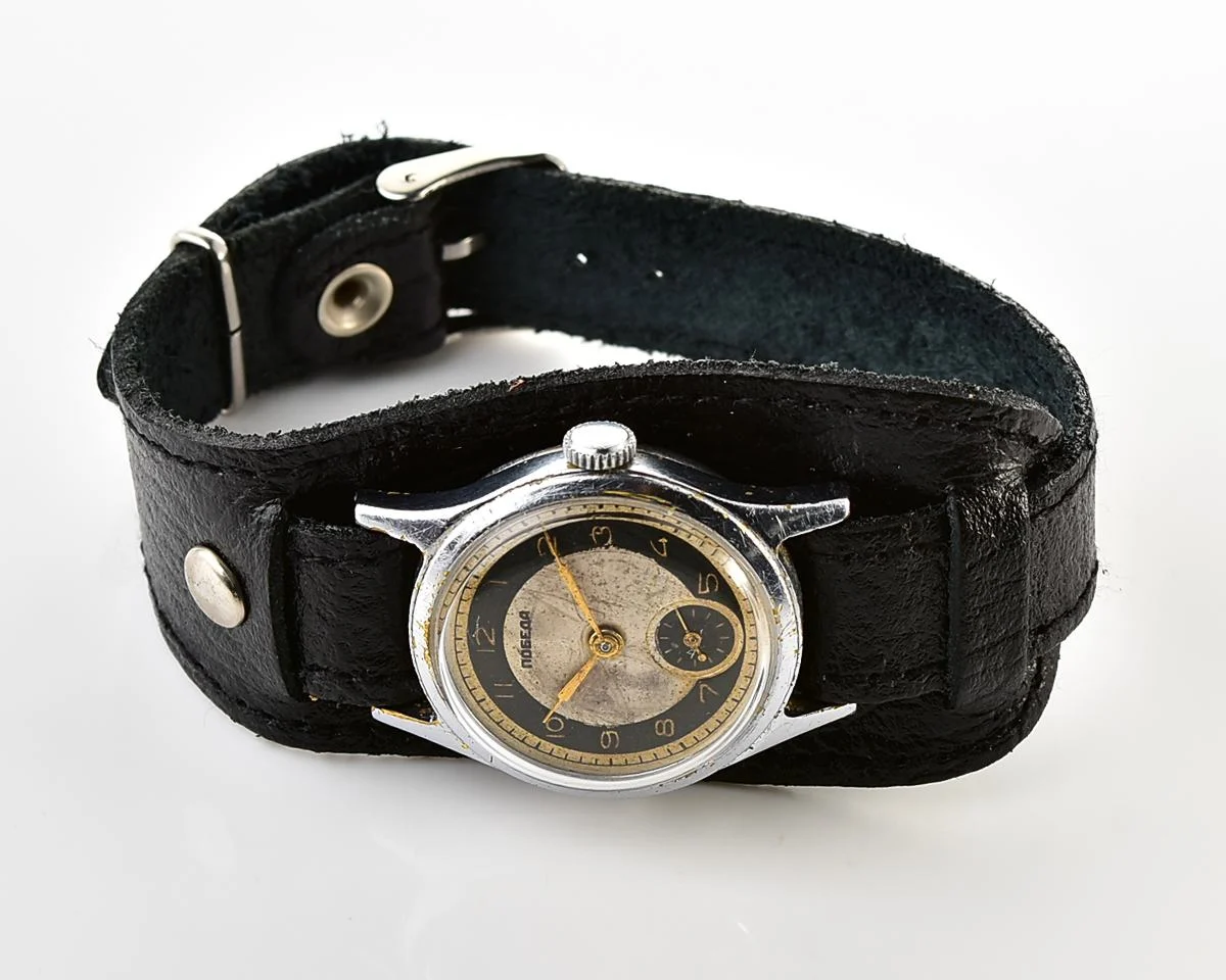 Vintage Soviet mechanical watch Pobeda, the 1st quarter of 1950!