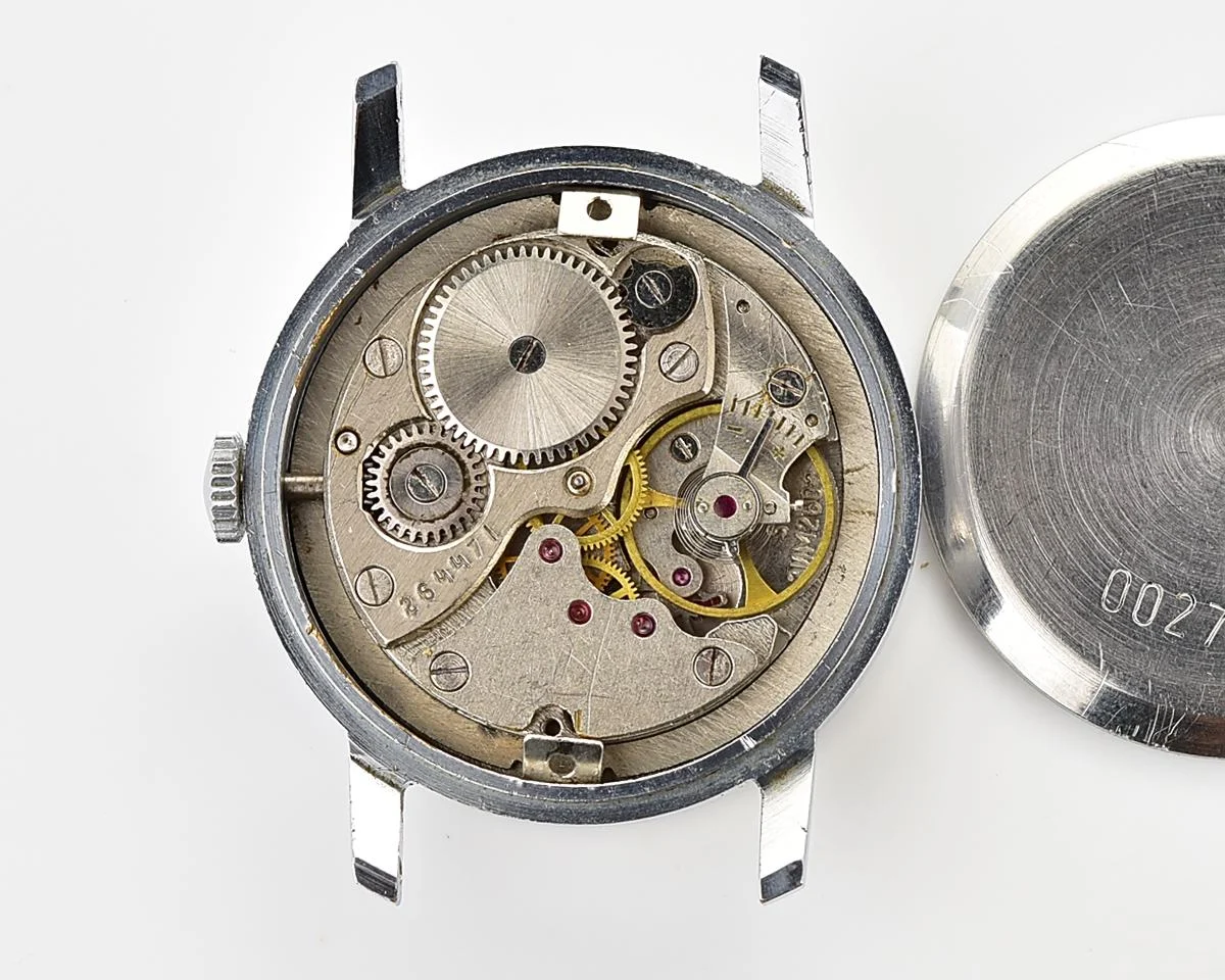 ZiM mechanical wirstwatch with Eastern Arabic numerals on the dial