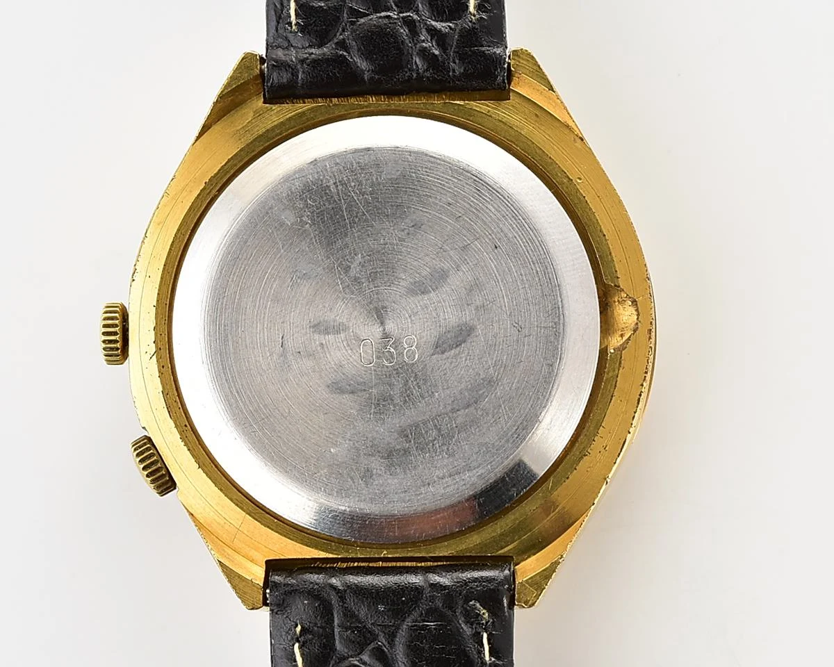 Raketa-Ofitserskie (officer's) gold-plated perpetual calendar mechanical watch