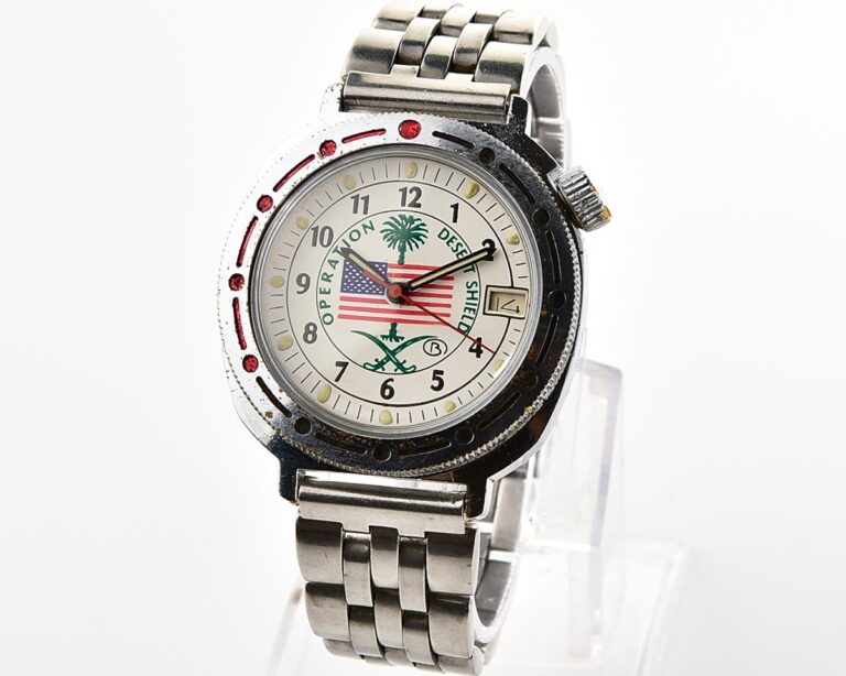 Vostok Commander’s Komandirskie OPERATION DESERT SHIELD mechanical watch