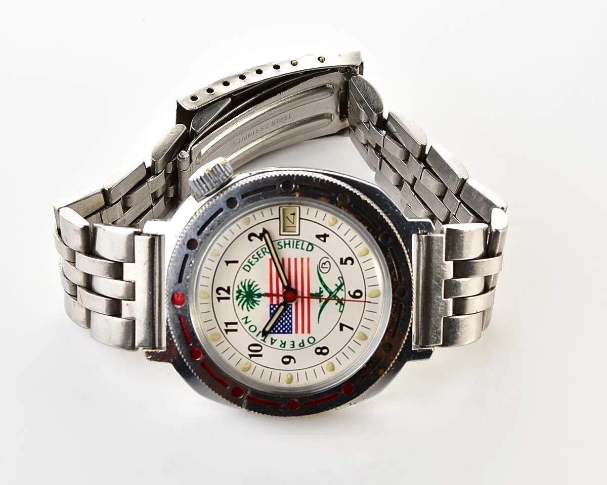 Vostok Commander’s Komandirskie Operation Desert Shield mechanical watch