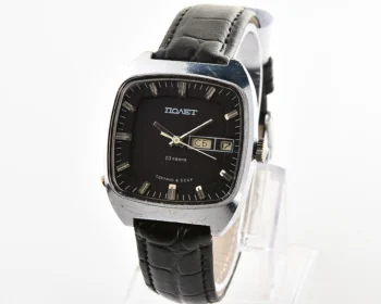 Soviet mechanical Poljot with automatic self-winding movement