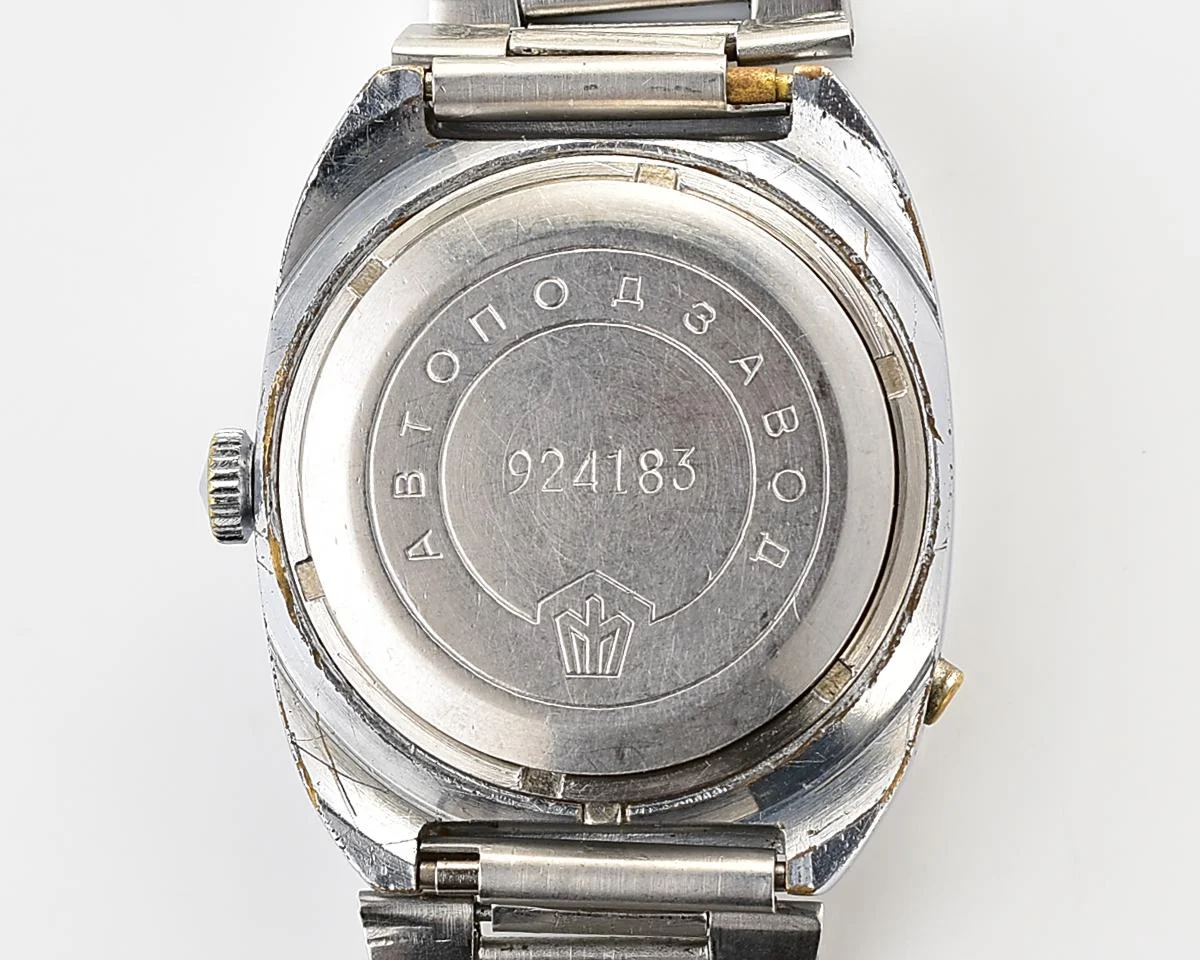 Soviet mechanical Poljot with automatic self-winding movement