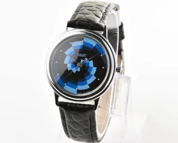 Soviet Poljot wristwatch with quartz movement