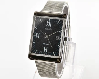 Large rectangular Soviet Raketa quartz watch