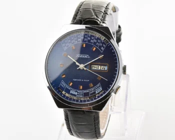 Soviet Raketa perpetual calendar wristwatch