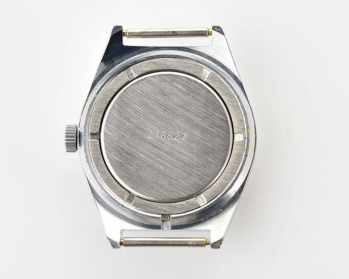 Raketa vintage mechanical wristwatch with double calendar