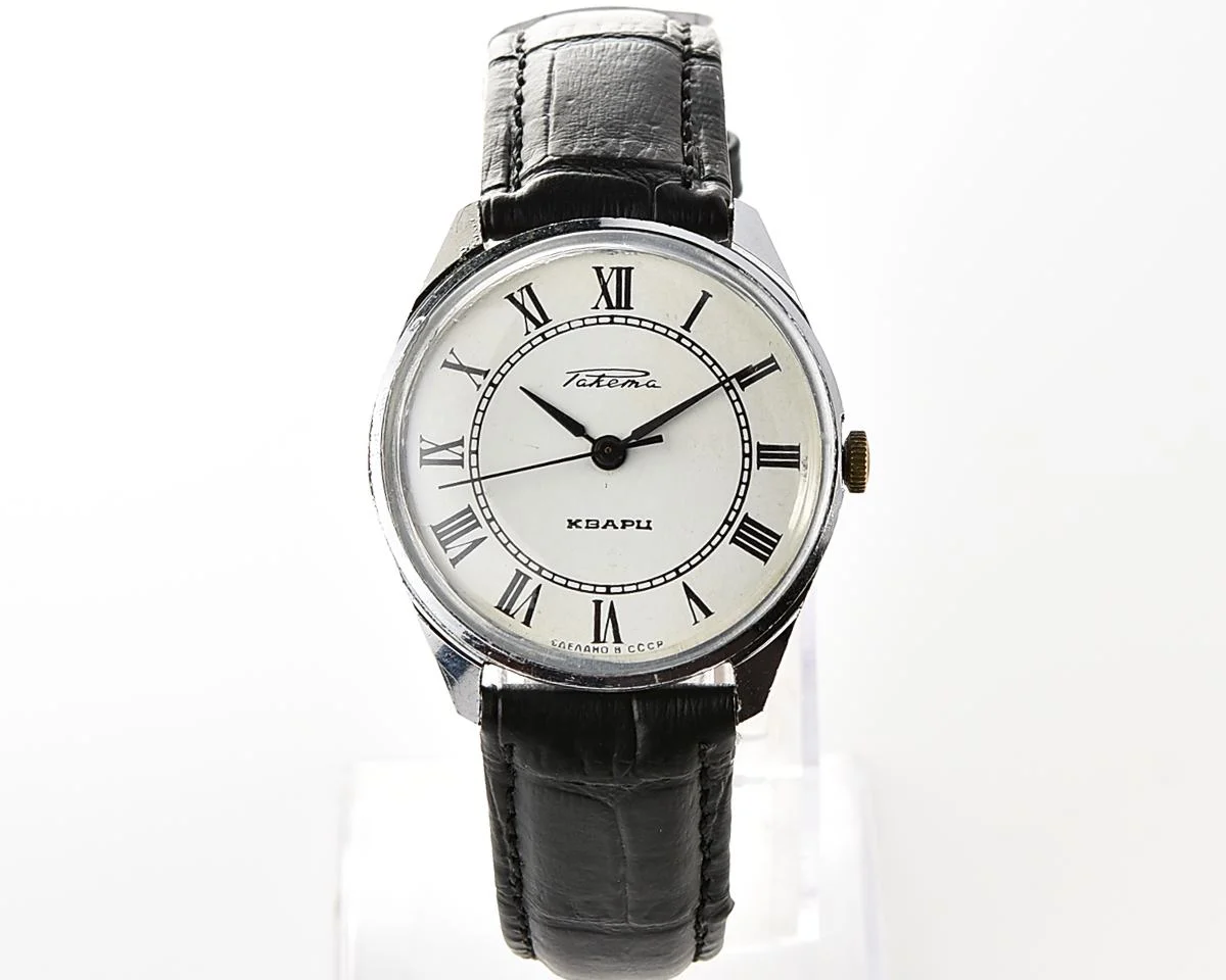 Soviet Raketa watch with quartz movement