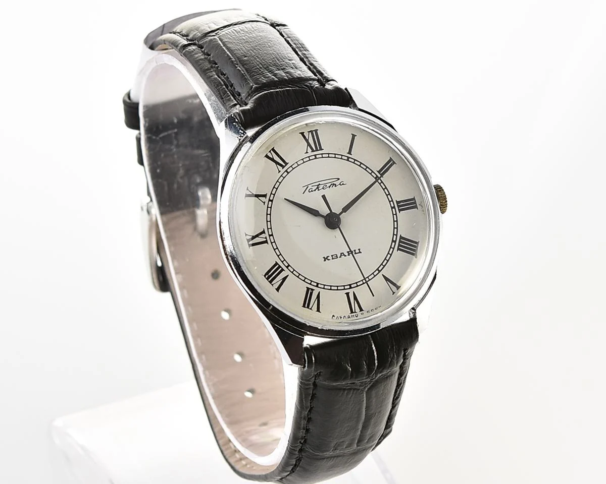 Soviet Raketa watch with quartz movement