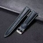 leather strap for Seiko - Blue +$16.95