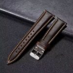 leather strap for Seiko - Dark Brown +$16.95