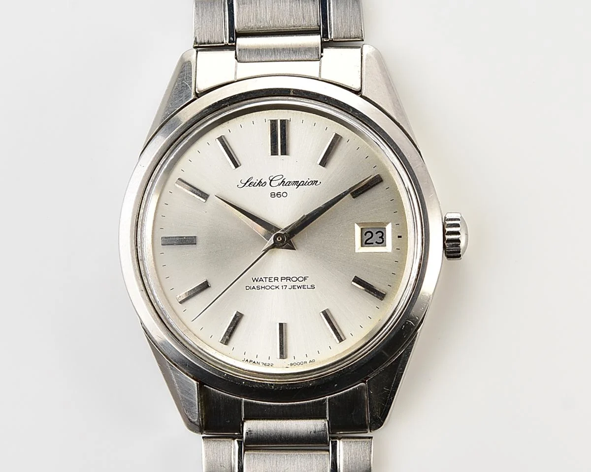 Vintage Seiko Champion 860 - Silver Sunburst Date from May 1965