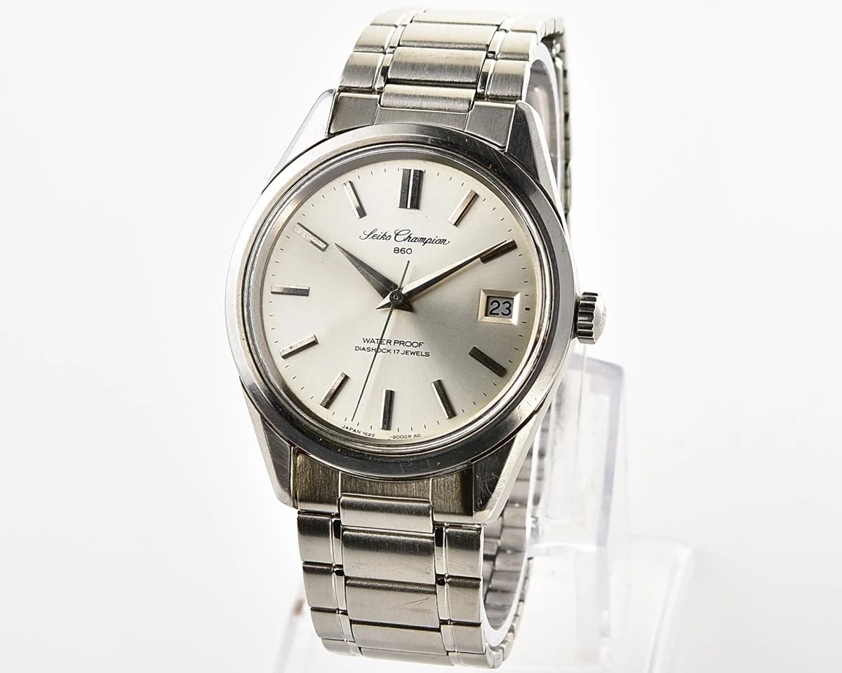 Vintage Seiko Champion 860 - Silver Sunburst Date from May 1965