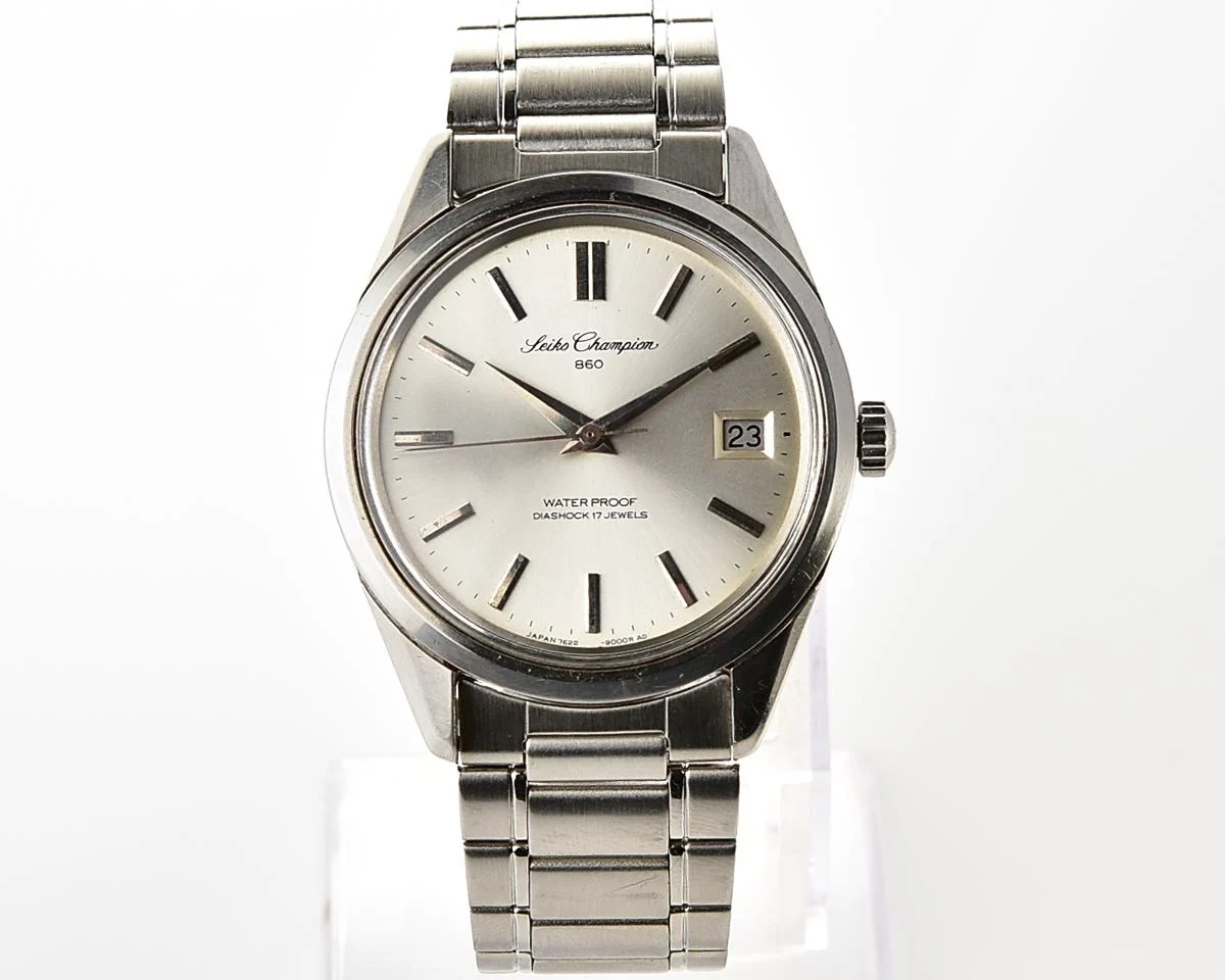 Vintage Seiko Champion 860 - Silver Sunburst Date from May 1965