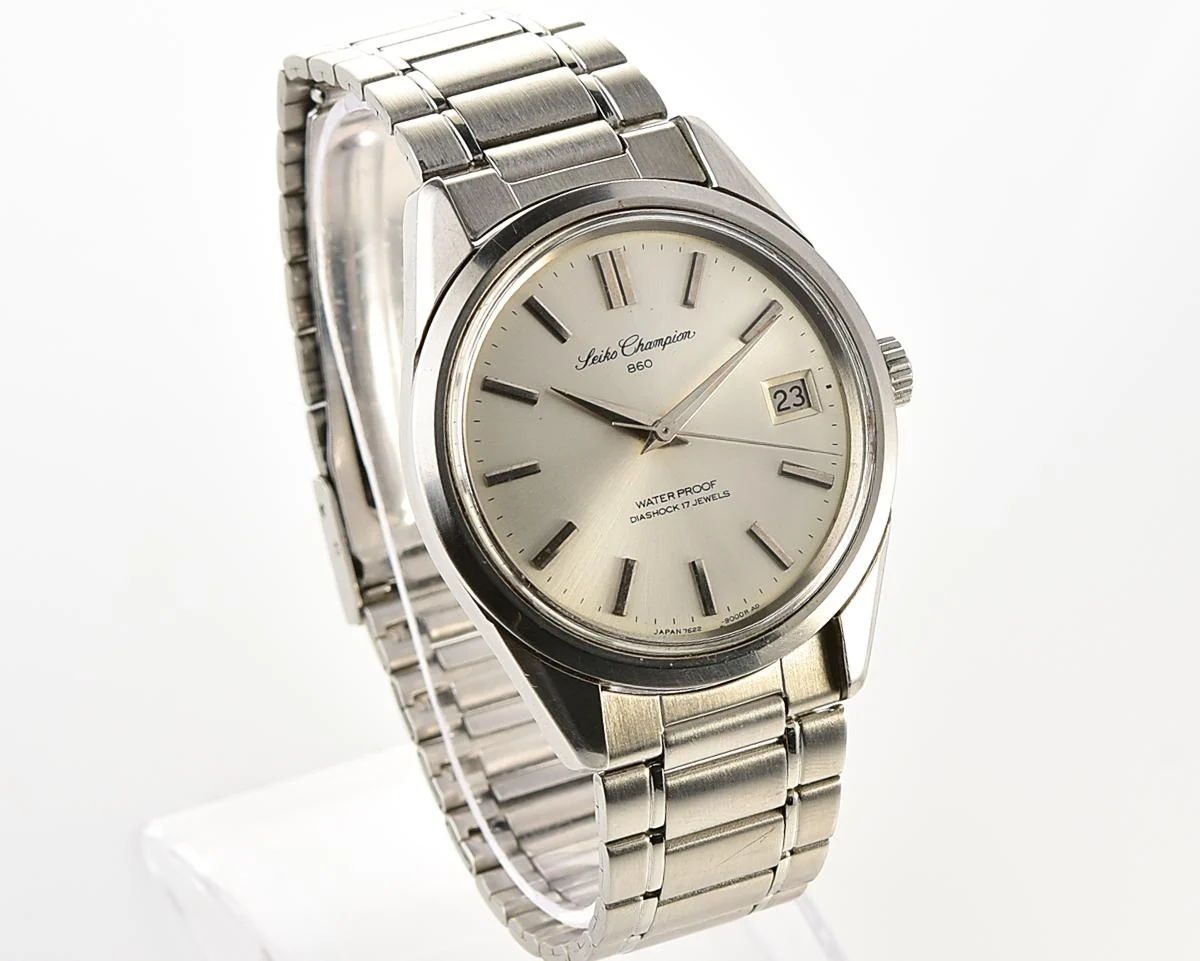 Vintage Seiko Champion 860 - Silver Sunburst Date from May 1965