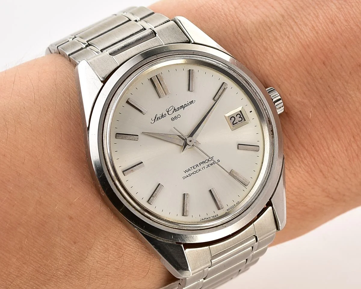 Vintage Seiko Champion 860 - Silver Sunburst Date from May 1965