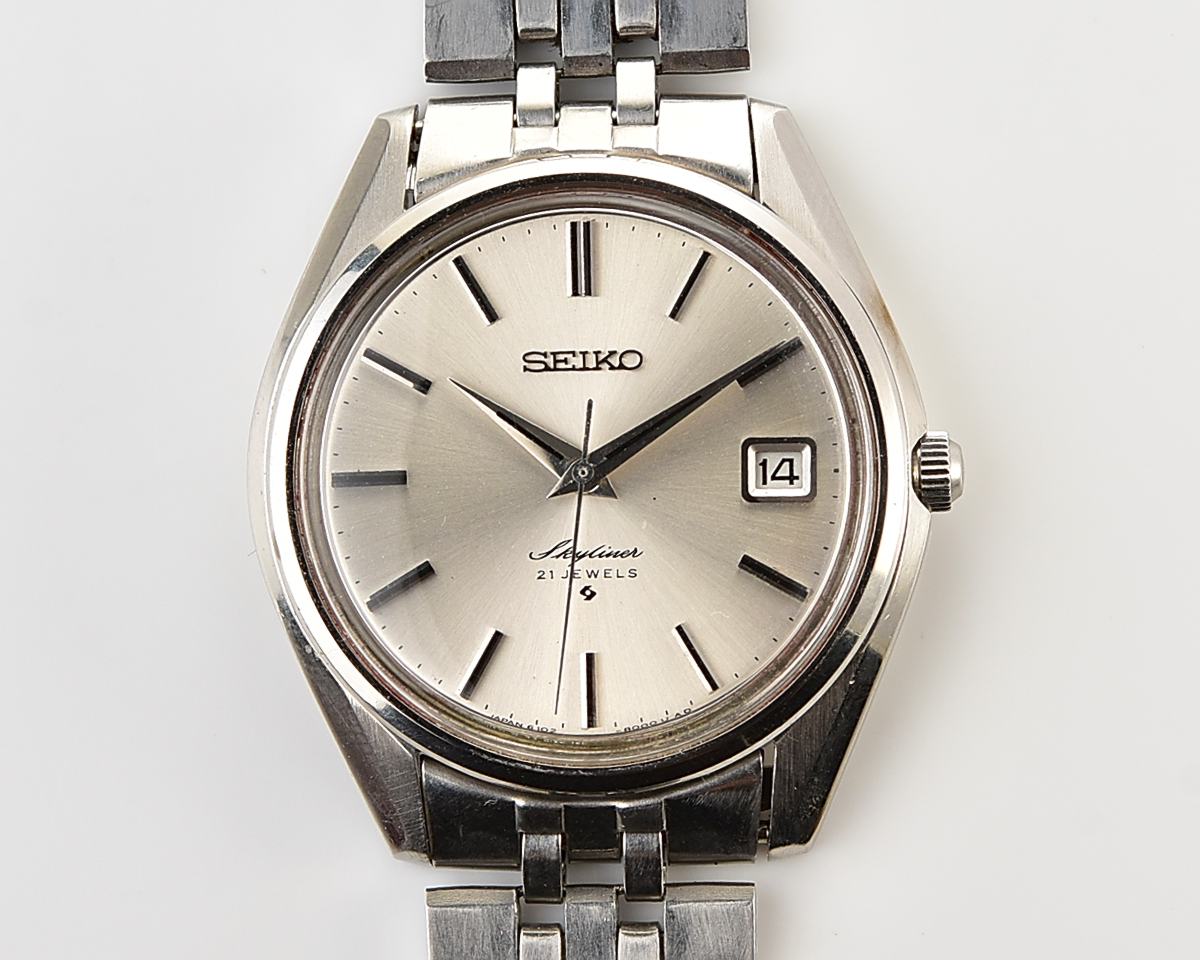 Vintage Seiko Skyliner Calendar Manual Wind 21J Dress Watch from November 1968