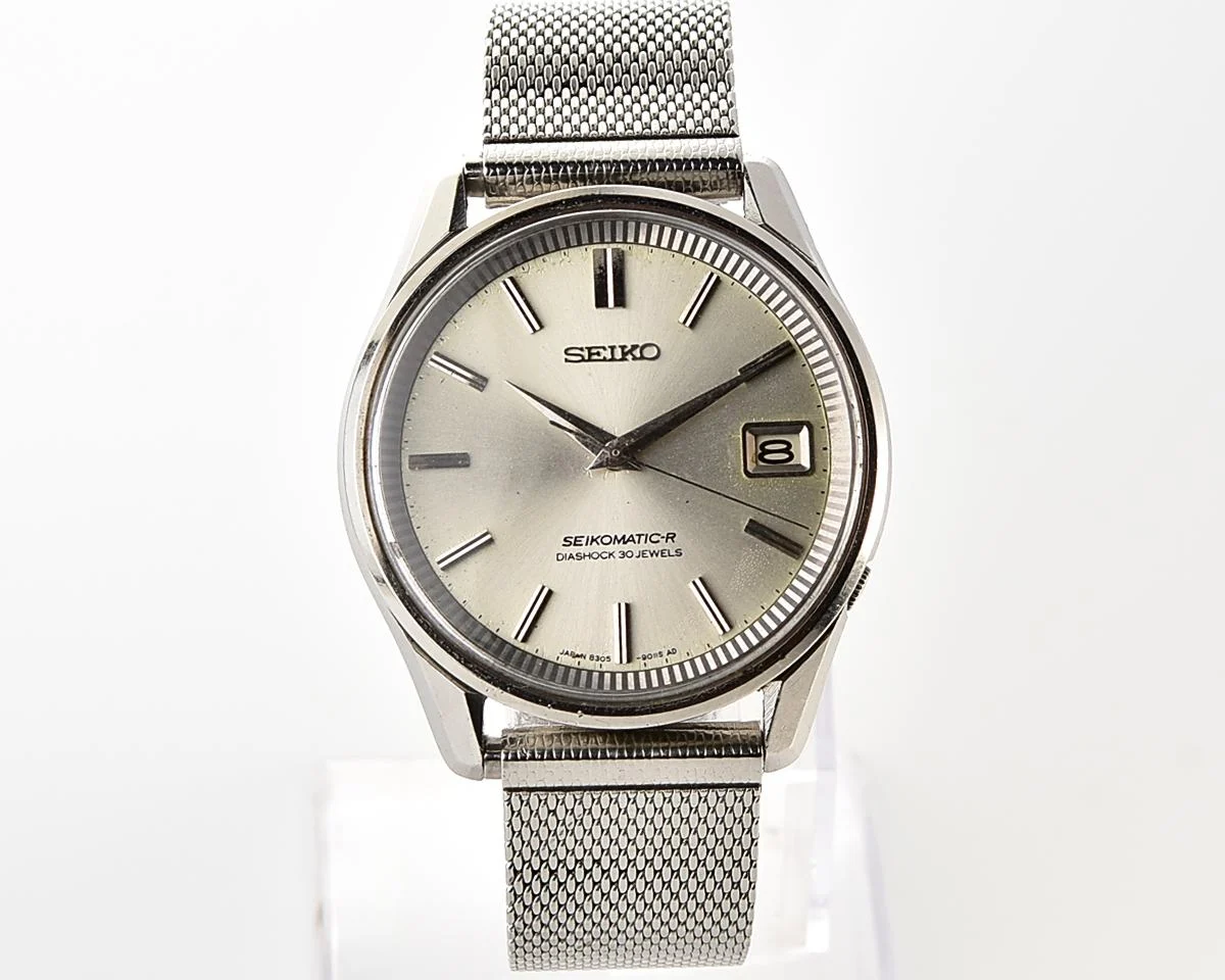 Vintage Seiko Seikomatic-R 30 Jewels Automatic wristwatch, from May 1965