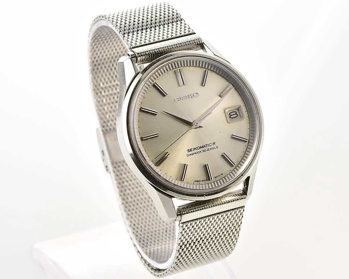 Vintage Seiko Seikomatic-R 30 Jewels Automatic wristwatch, from May 1965