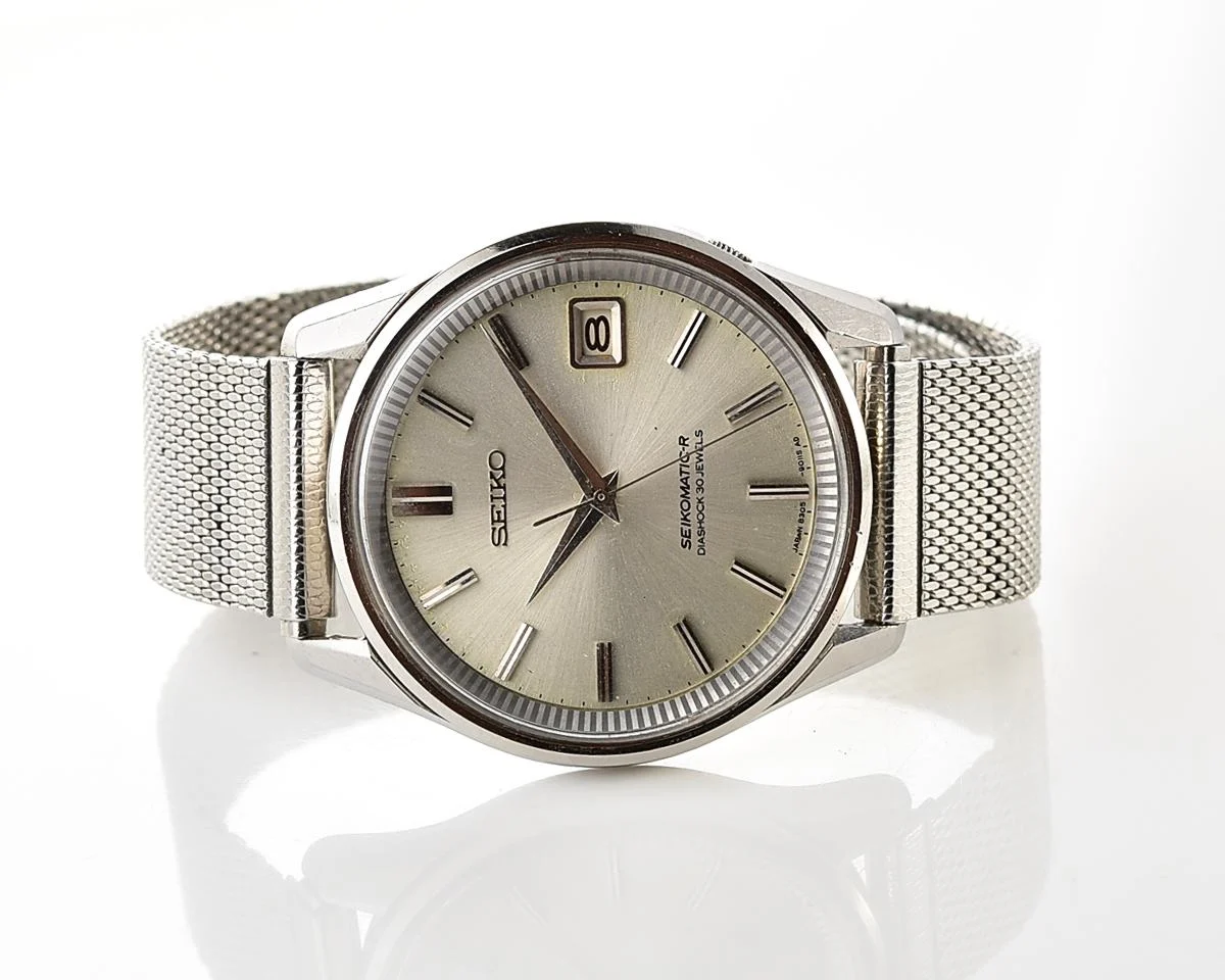 Vintage Seiko Seikomatic-R 30 Jewels Automatic wristwatch, from May 1965