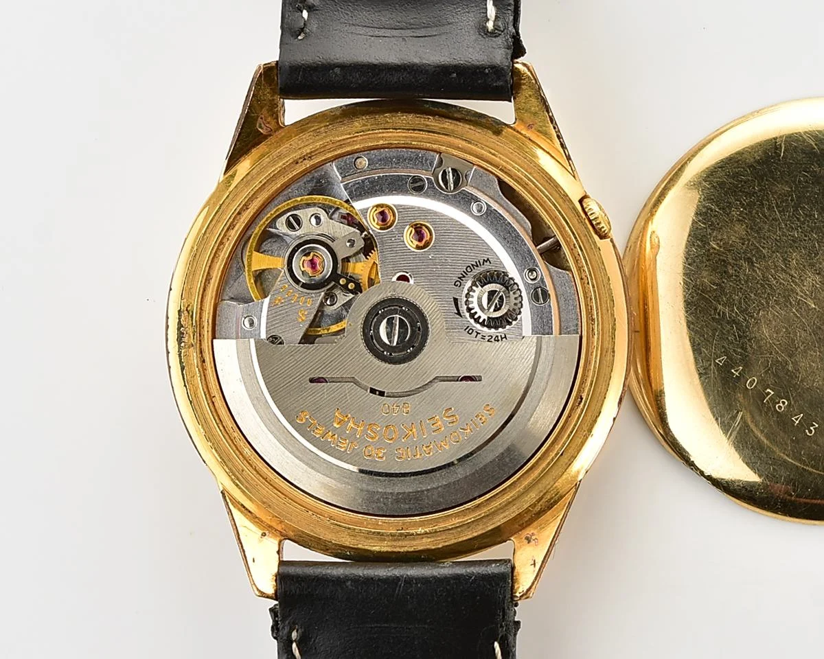 Vintage 1964 Seiko Seikomatic Slimdate – 30 Jewels in ASGP (Seiko Gold-Plated) Case
