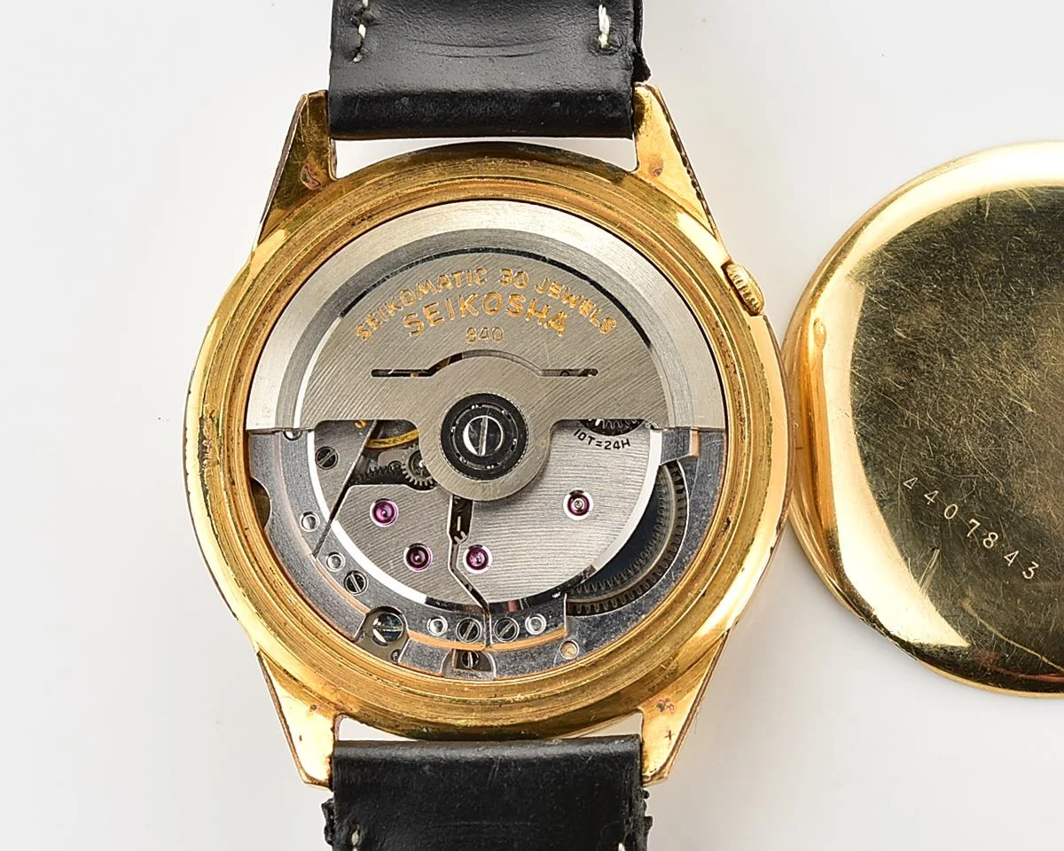 Vintage 1964 Seiko Seikomatic Slimdate – 30 Jewels in ASGP (Seiko Gold-Plated) Case