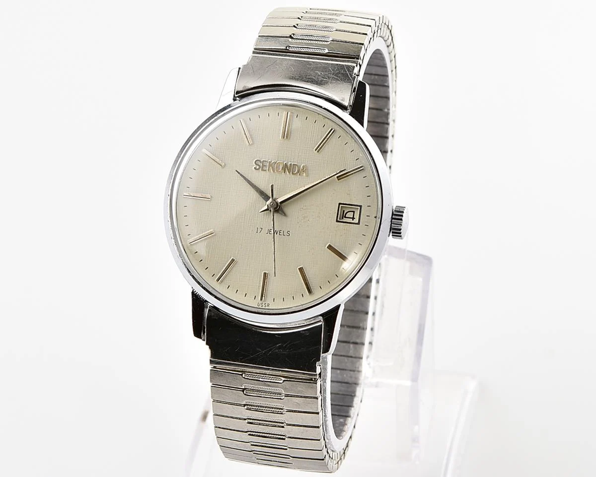 Vintage Sekonda Soviet mechanical watch
