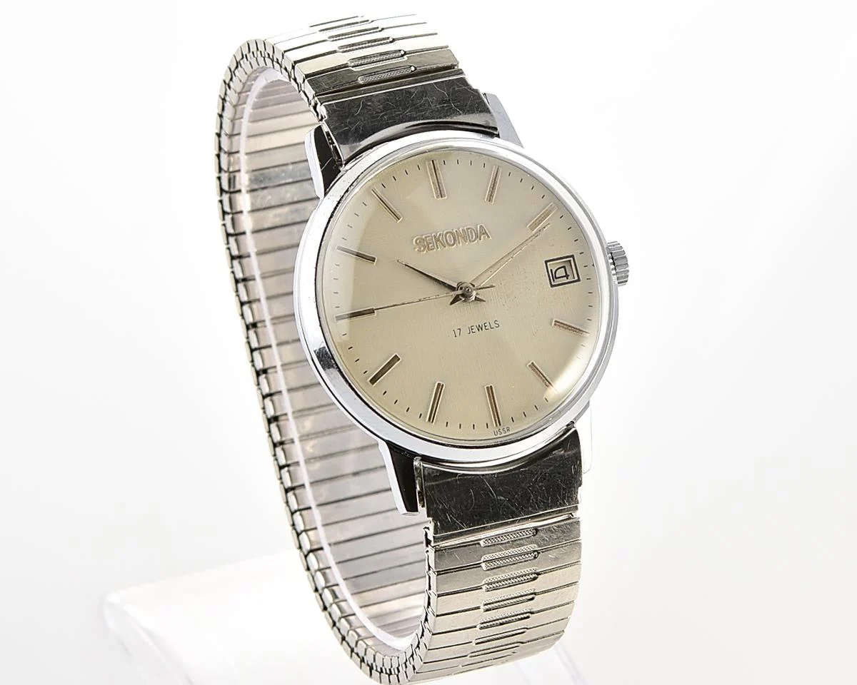 Vintage Sekonda Soviet mechanical watch