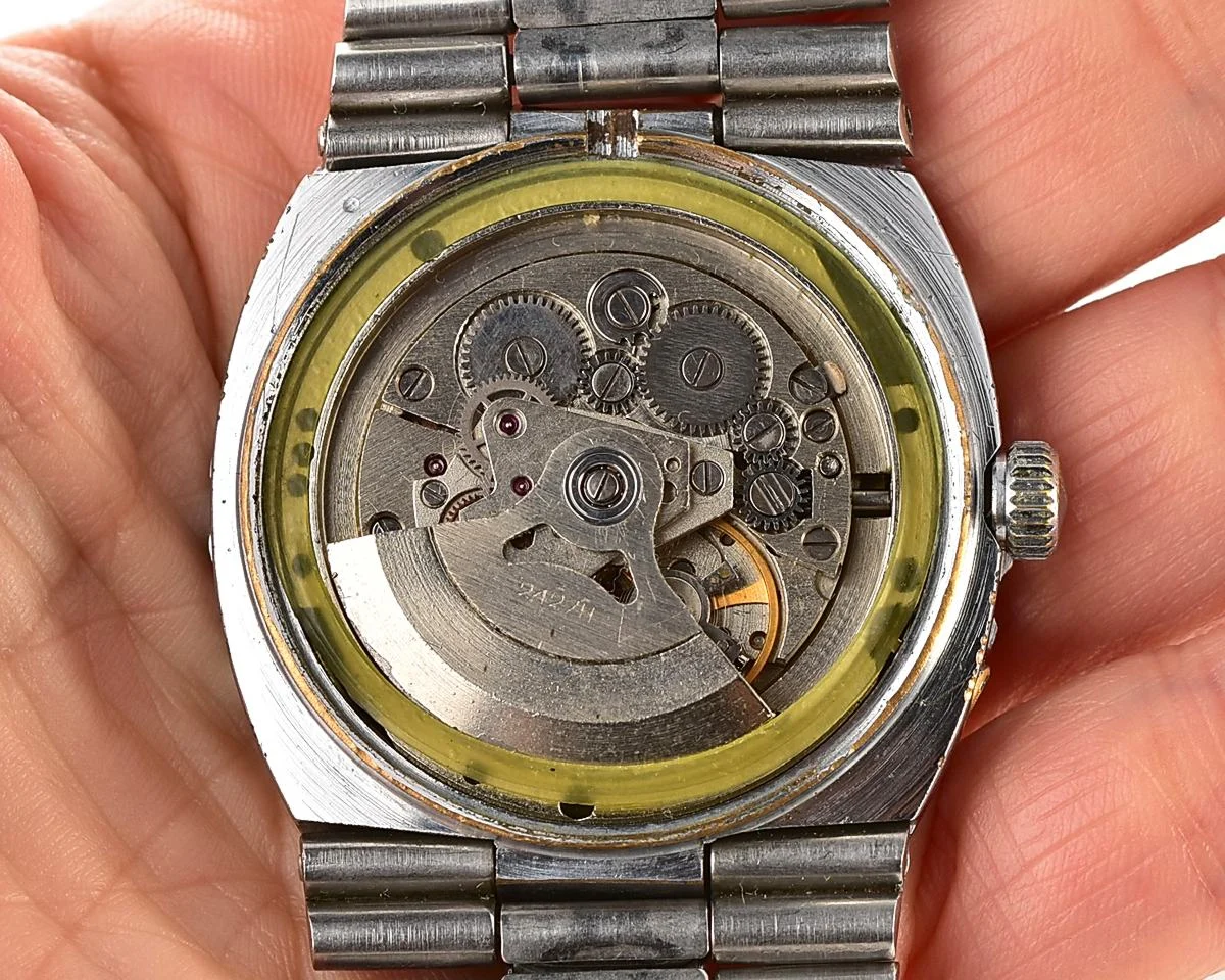 Rare: Slava mechanical watch with 32 jewels automatic mechanical movement!