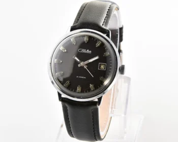 Stylish Soviet Slava mechanical wristwatch