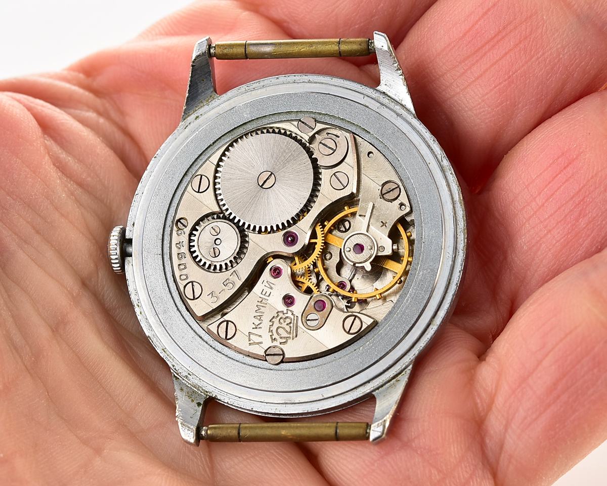 Rare! START vintage classical mechanical watch with it's box & papers, from October 1957!