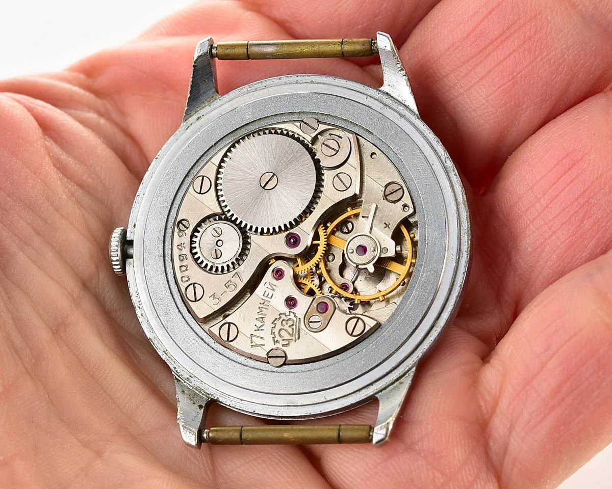 Rare! Start vintage classical mechanical watch with it's box & papers, from October 1957!