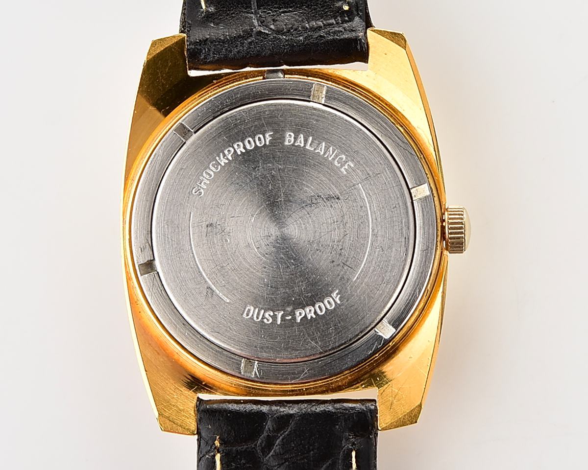 Excellent soviet Wostok (Vostok) vintage gold-plated mechanical wristwatch