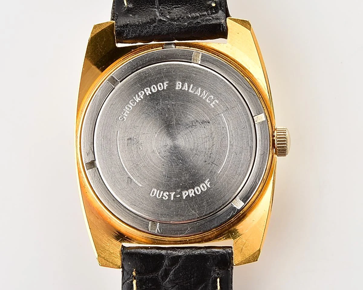 Excellent Soviet Wostok (Vostok) vintage gold-plated mechanical wristwatch