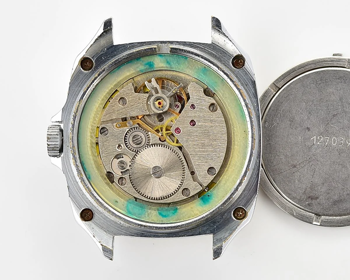 Large Soviet Wostok (Vostok) vintage mechanical wristwatch