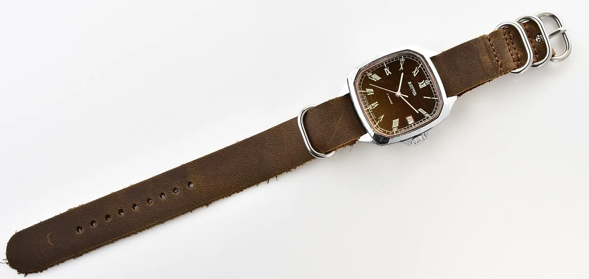 Large Soviet Wostok (Vostok) vintage mechanical wristwatch