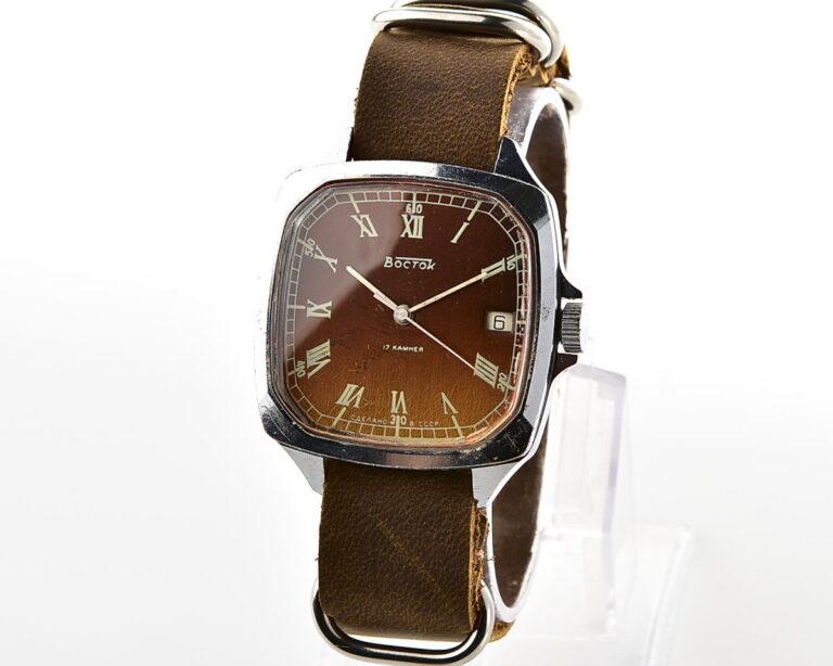 Large soviet Wostok (Vostok) vintage mechanical wristwatch